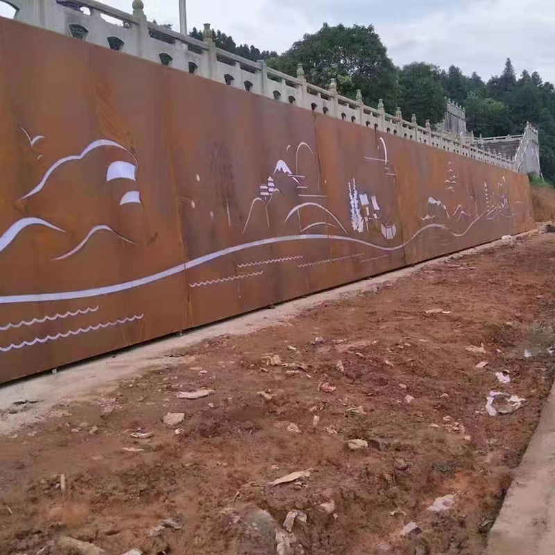 景墙耐候板加工