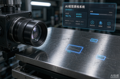 AI 视觉检测把细微划痕精准标出,质量稳定要「检得出、说得清、留得下」